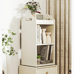 Elegant Solid Wood Multi-Layer Cabinet with Drawers – Stylish Storage Solution for Bedroom or Living Room hrvr-5089