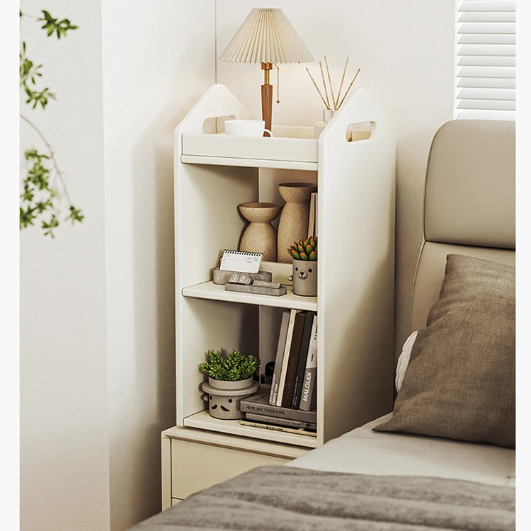 Elegant Solid Wood Multi-Layer Cabinet with Drawers – Stylish Storage Solution for Bedroom or Living Room hrvr-5089