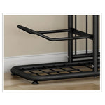 Multi-Tier Metal Sports Storage Rack for Balls & Equipment Organization hsen-2027