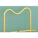 Elegant Gold Umbrella Stand Organizer – Stylish Metal Storage Rack for Entryway hsen-2031