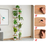 Vertical Indoor Plant Stand with Multiple Tiers for Home and Office Decoration hsen-2036