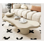 Modern Minimalist Concrete Tea Table - Stylish Living Room Accent Piece hsj-2251