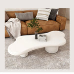 Modern Minimalist Concrete Tea Table - Stylish Living Room Accent Piece hsj-2251