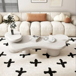 Modern Minimalist Concrete Tea Table - Stylish Living Room Accent Piece hsj-2251