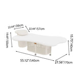 Stylish Modern Tea Table with Rattan Accents and Rolling Wheels hsj-2255