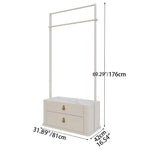 Stylish Coat Hanger with Sintered Stone Base - Elegant Home Organizing Solution hsj-2268