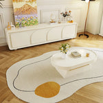 Modern Sleek White Tea Table - Elegant Design for Stylish Living Rooms hsj-2269