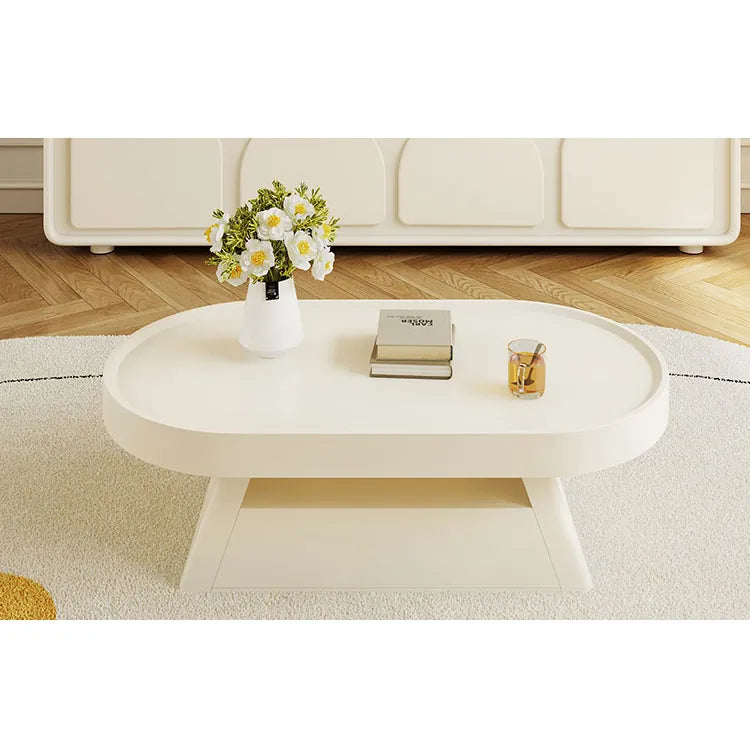 Modern Sleek White Tea Table - Elegant Design for Stylish Living Rooms hsj-2269