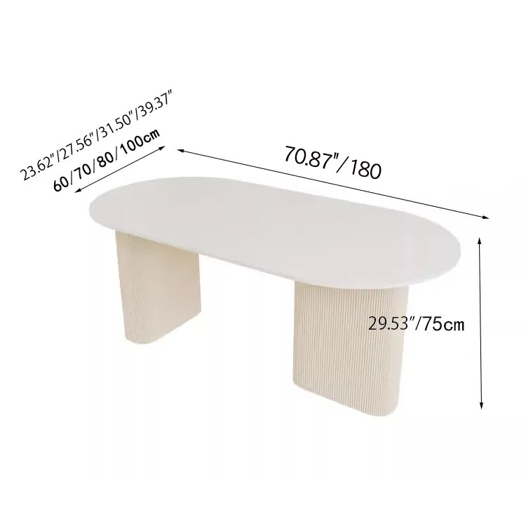 Modern Sintered Stone & Faux Leather Dining Table – Elegant and Durable Design for Your Home hsj-2272