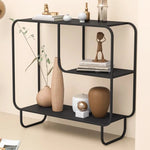Modern White Metal Storage Rack - Sleek Design for Stylish Organization hsj-2275