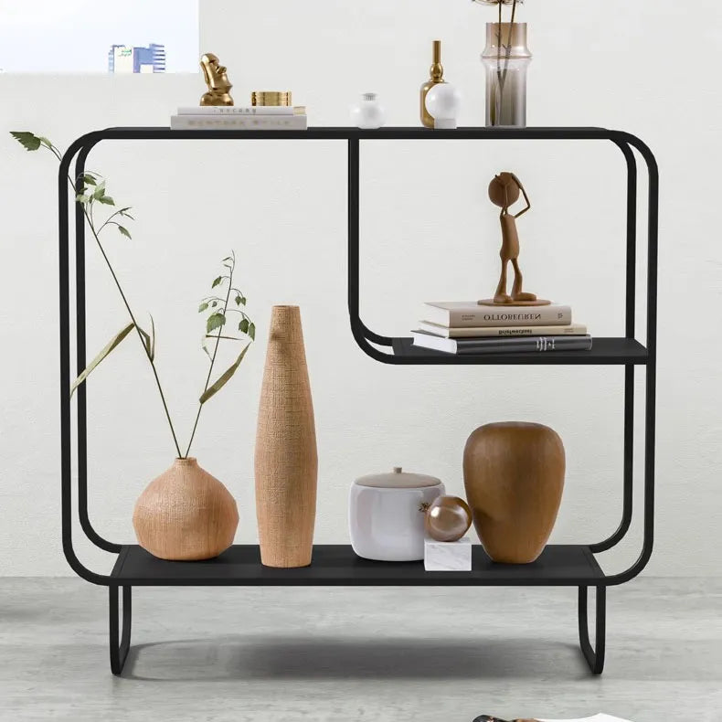 Modern White Metal Storage Rack - Sleek Design for Stylish Organization hsj-2275