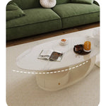 Sleek Sintered Stone Tea Table for Modern Living Room Decor hsj-2276