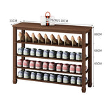 Bamboo Storage Rack - Stylish Natural Wood Finish for Home Organization hsl-102