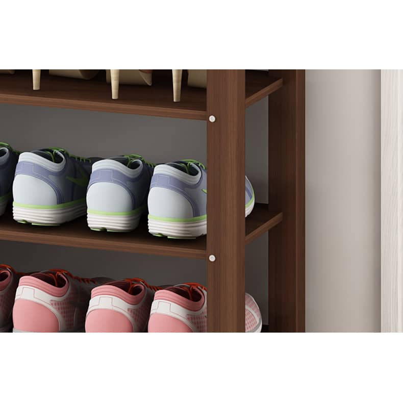 Bamboo Storage Rack - Stylish Natural Wood Finish for Home Organization hsl-102