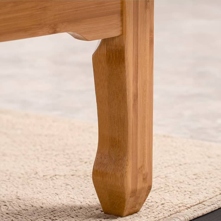 Stunning Bamboo Tea Table in Natural Wood Finish - Perfect for Any Home Decor hsl-126