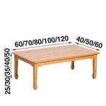 Stunning Bamboo Tea Table in Natural Wood Finish - Perfect for Any Home Decor hsl-126