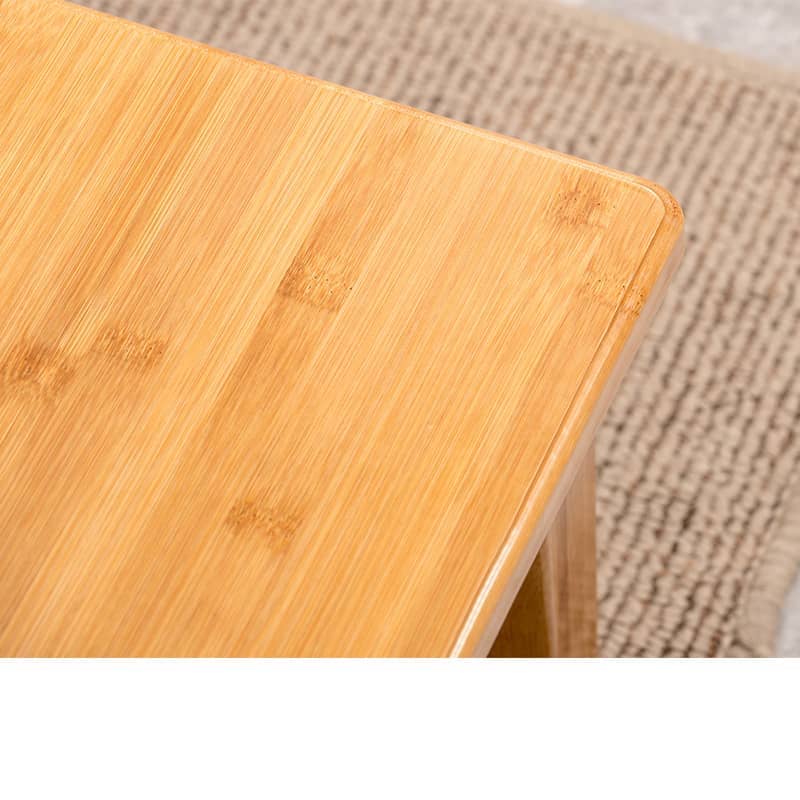 Stunning Bamboo Tea Table in Natural Wood Finish - Perfect for Any Home Decor hsl-126