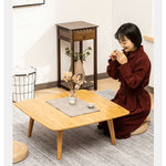 Elegant Natural Bamboo Tea Table – Perfect for Modern Living Spaces hsl-134