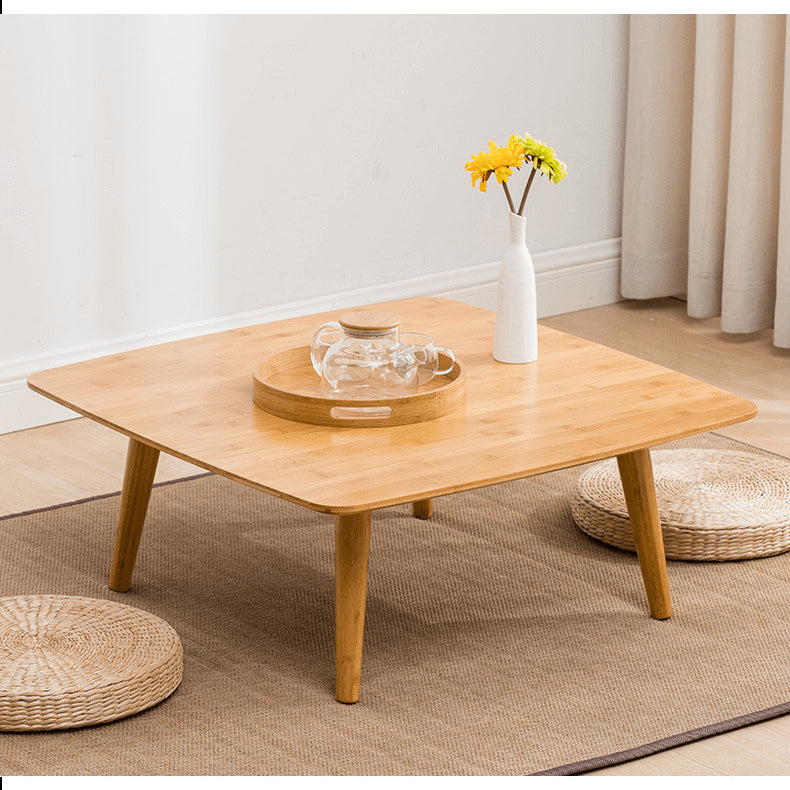 Elegant Natural Bamboo Tea Table – Perfect for Modern Living Spaces hsl-134