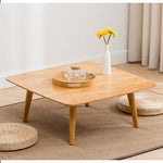 Elegant Natural Bamboo Tea Table – Perfect for Modern Living Spaces hsl-134