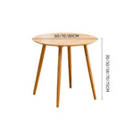 Elegant Bamboo Tea Table in Natural Wood Finish for Stylish Living Spaces hsl-17
