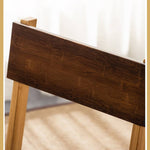 Premium Brown Bamboo Chair | Natural Wood Finish for Elegant Living Spaces hsl-394