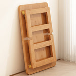 Stylish Dark Brown Bamboo Table – Perfect for Any Living Space hsl-68