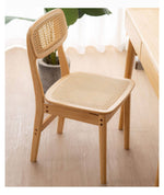 Elegant Natural Bamboo Wood Dining Table - Premium Quality for Modern Homes hsl-71