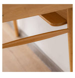 Elegant Natural Bamboo Wood Dining Table - Premium Quality for Modern Homes hsl-71