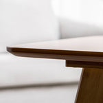 Stylish Bamboo Tea Table in Natural Wood Brown Finish - Perfect for Your Living Room hsl-81