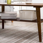 Stylish Bamboo Tea Table in Natural Wood Brown Finish - Perfect for Your Living Room hsl-81