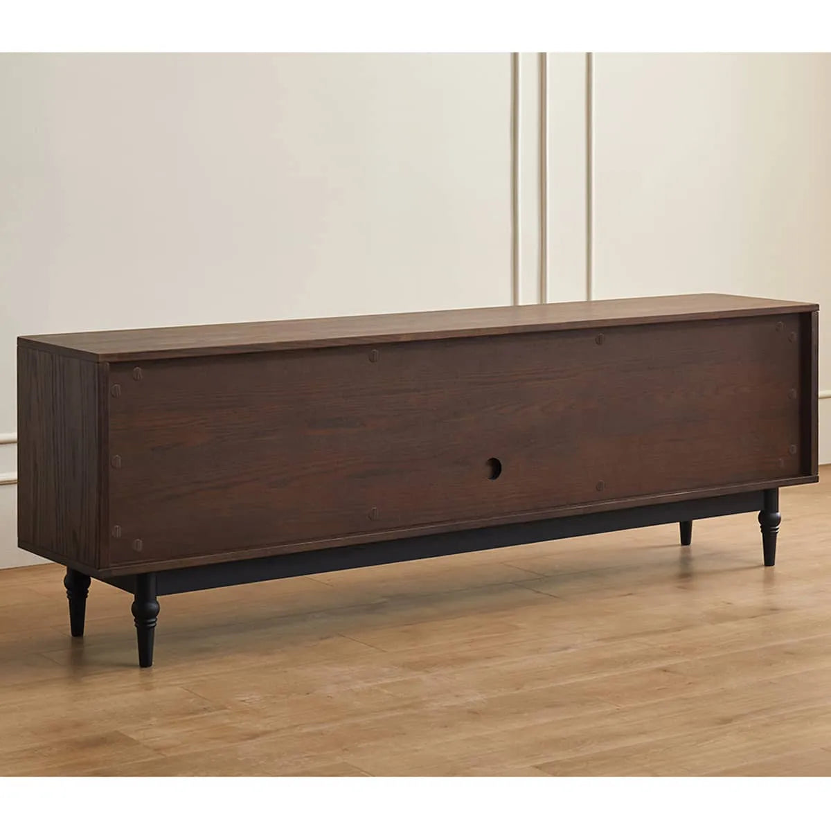 Mid-Century Modern TV Stand with Red Oak Multi-Layer Board - Stylish Storage Solution hsmjx-4169