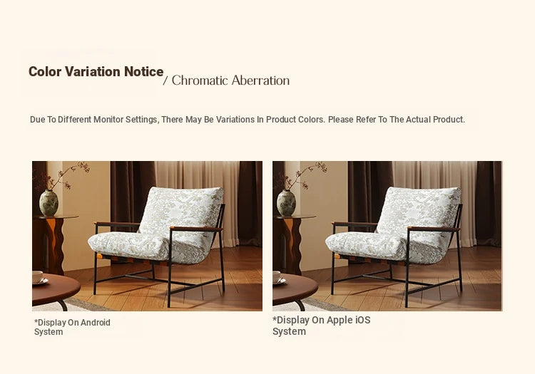 Stylish Red Oak Armchair with Down Stuffing Cotton-Ramie Upholstery - Modern Comfort for Your Home hsms-4913