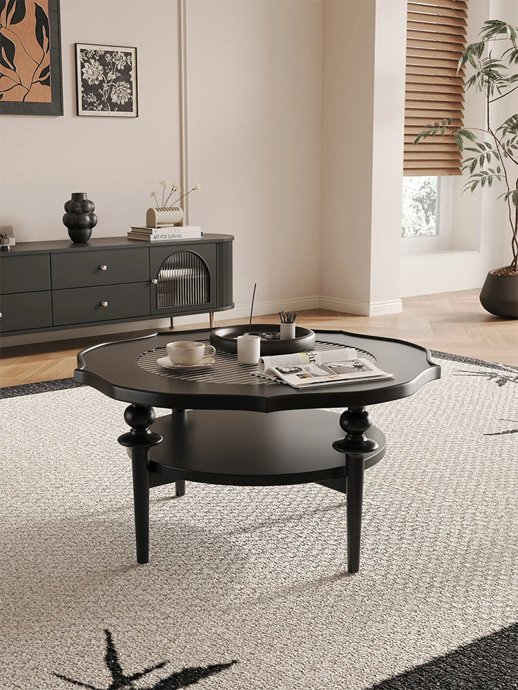 Elegant Glass Tea Table with Modern Design - Perfect for Living Room Décor! hsms-4915