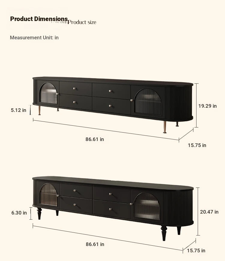 Elegant Glass Tea Table with Modern Design - Perfect for Living Room Décor! hsms-4915