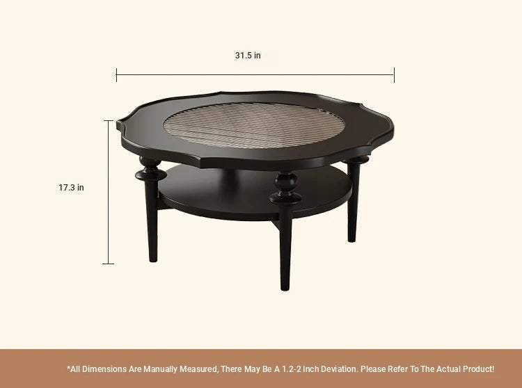 Elegant Glass Tea Table with Modern Design - Perfect for Living Room Décor! hsms-4915