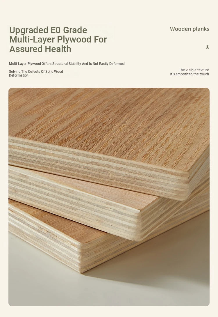 Stylish Multi-Layer Board Bedside Cupboard with Stainless Steel Base - Modern Nightstand for Bedroom Storage hsms-4917