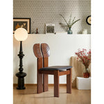 Stylish Ash Wood Chair with PU Leather Seat - Modern Design for Any Space hsms-4934