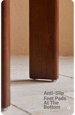 Stylish Ash Wood Chair with PU Leather Seat - Modern Design for Any Space hsms-4934