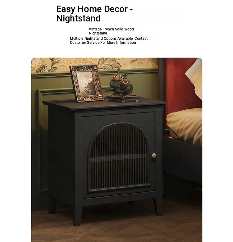 Elegant Ash Wood and Cherry Wood Upholstered Bed with Spacious Foam Mattress and Stylish Storage Drawers hsxz-2160