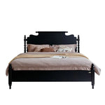 Elegant Solid Red Oak Bed Frame - Sturdy Design with Long Planks, No Splicing for Ultimate Comfort hsxz-2163