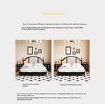 Elegant Black Bed Frame with Synthetic Leather Headboard and Foam Comfort – Multi-Layer Oak & Pine Construction hsxz-2164