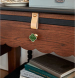Stylish Red Oak Bedside Cupboard with Unique Design – Perfect for Your Living Room or Bedroom hsxz-2169