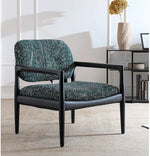 Stylish Solid Wood Chair with Cozy Cotton-Ramie Cushion - Modern Ash Wood Accent Seat for Living Room or Office hsxz-2173