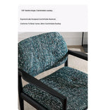 Stylish Solid Wood Chair with Cozy Cotton-Ramie Cushion - Modern Ash Wood Accent Seat for Living Room or Office hsxz-2173