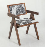 Stylish Foam Upholstered Armchair with Ash Wood Frame - Modern Pile Fabric Accent Chair hsxz-2175