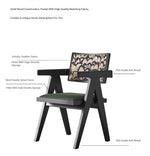 Stylish Foam Upholstered Armchair with Ash Wood Frame - Modern Pile Fabric Accent Chair hsxz-2175