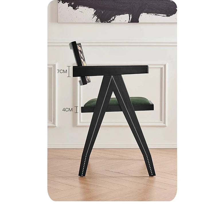 Stylish Foam Upholstered Armchair with Ash Wood Frame - Modern Pile Fabric Accent Chair hsxz-2175