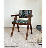 Stylish Foam Upholstered Armchair with Ash Wood Frame - Modern Pile Fabric Accent Chair hsxz-2175