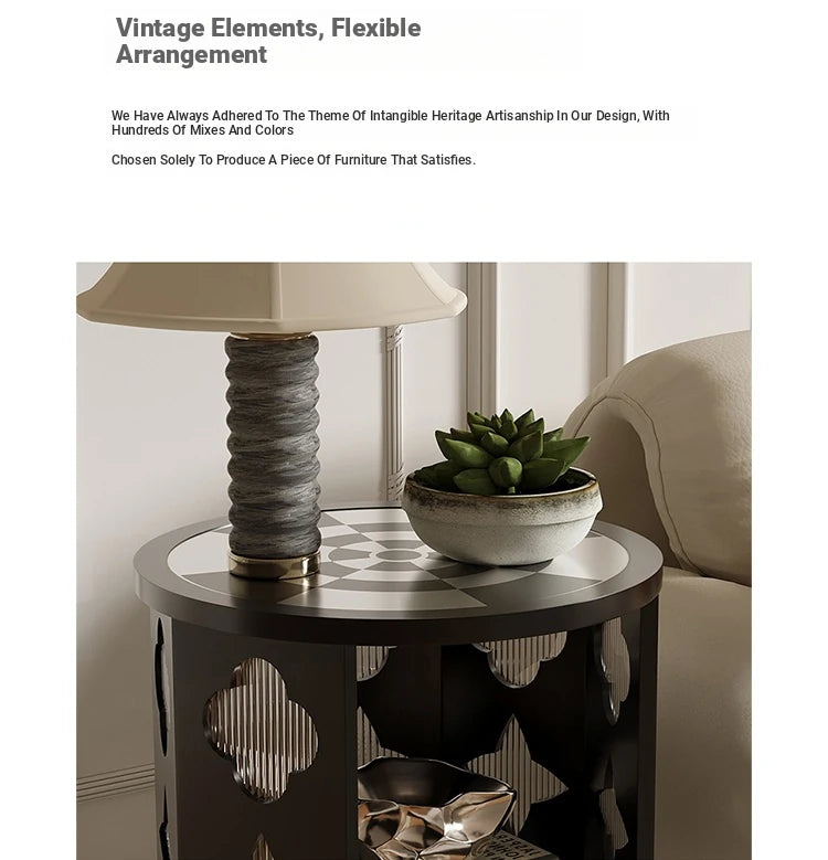 Elegant Glass Tea Table with Multi-Layer Board Design - Stylish Decorative Accent for Living Room hsxz-2178